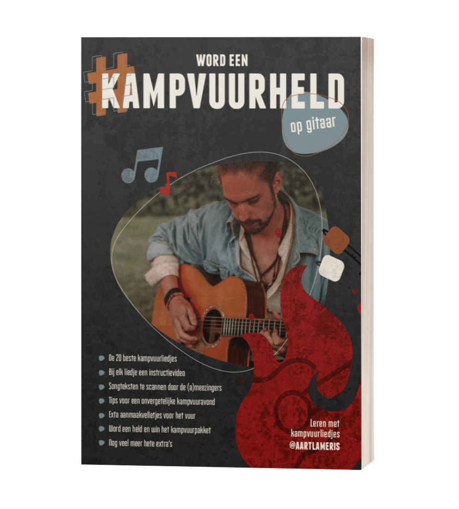 Kampvuurheld-gitaar-spelen